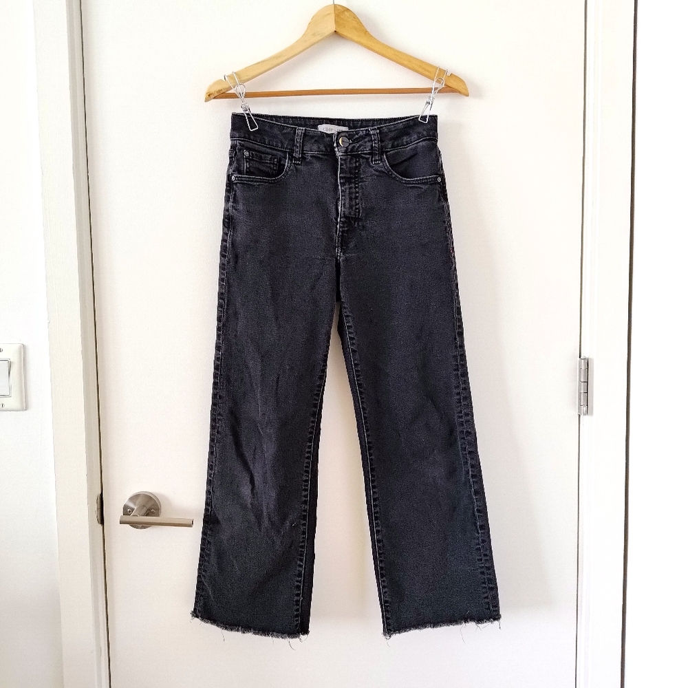 Black faded denim jeans size 26
